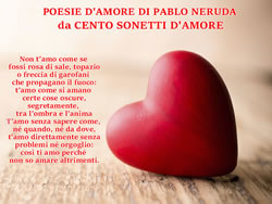 CENTO SONETTI D'AMORE, Pablo Neruda