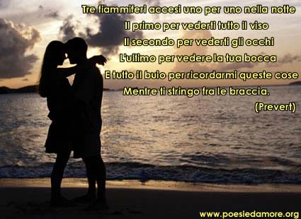 POESIA D'AMORE DI PREVERT